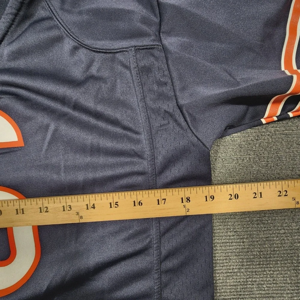 Nike Chicago Bears Jersey Boys Large 14/16 Navy Jay Cutler 6 NFL On Field